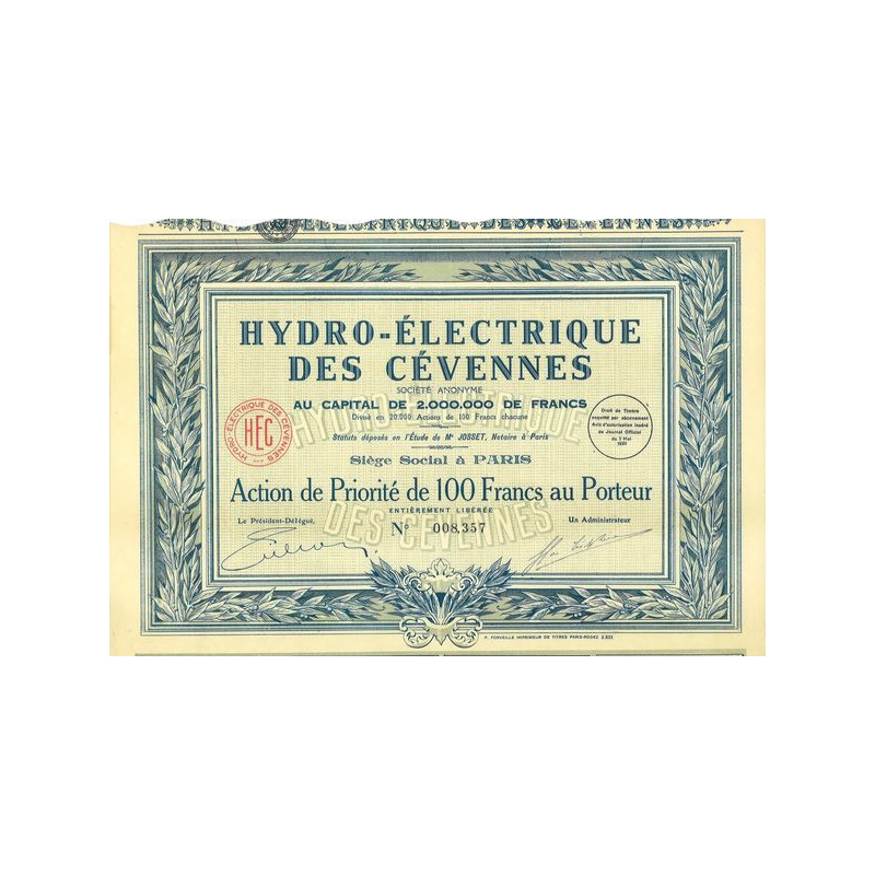 Hydro-Electrique des Cévennes