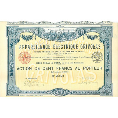 Appareillage Electrique Grivolas