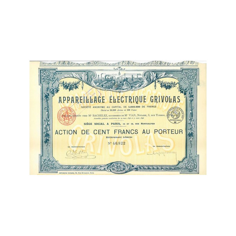 Appareillage Electrique Grivolas