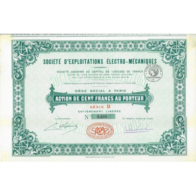 Sté d'Exploitations Electro-Mécaniques