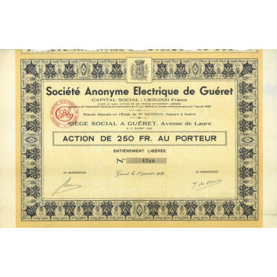 S.A. Electrique de Guéret