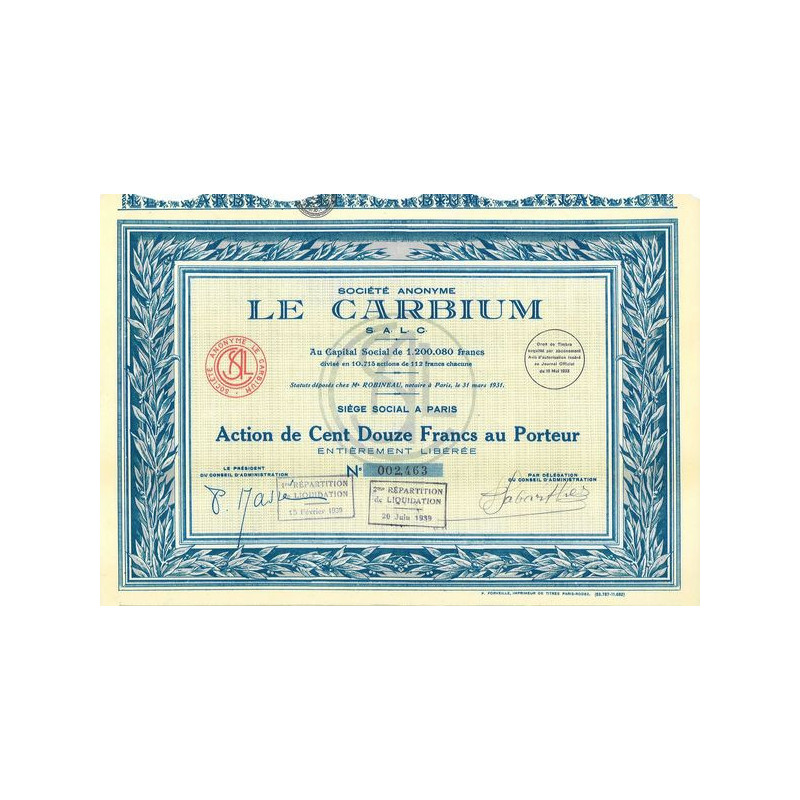 S.A. Le Carbium S.A.L.C.