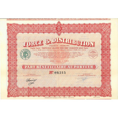 Force & Distribution