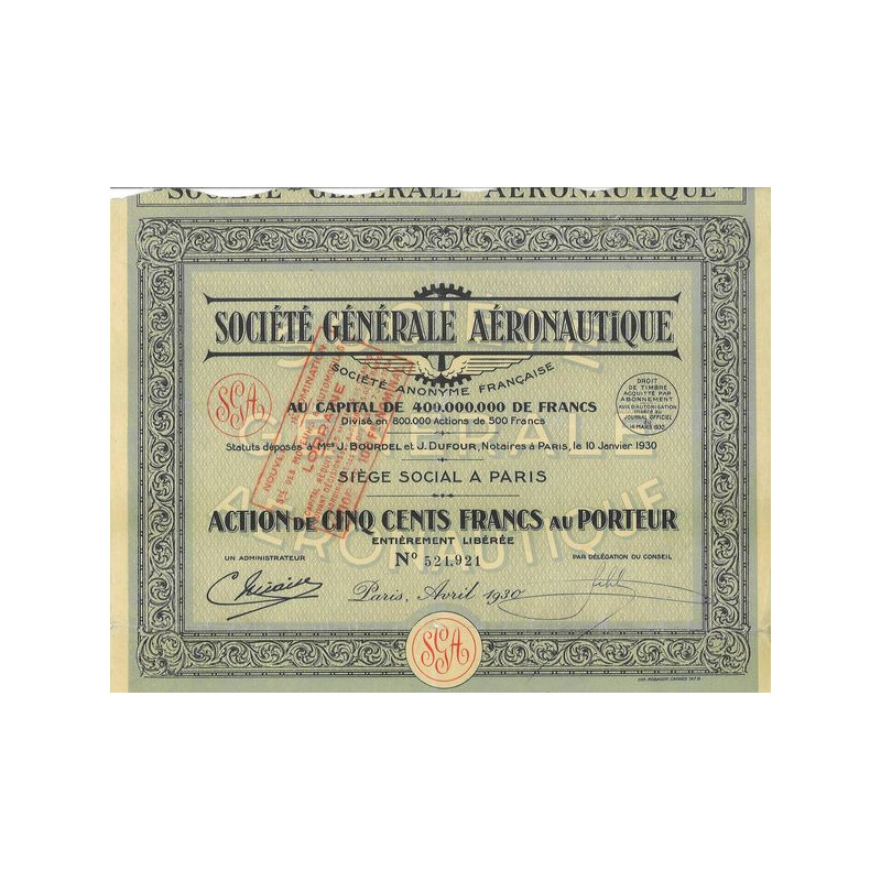 Sté Gale Aéronautique