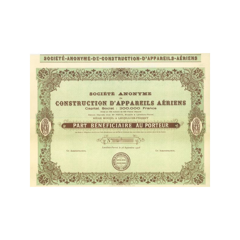 S.A. de Construction d'Appareils Aériens (blanquette)
