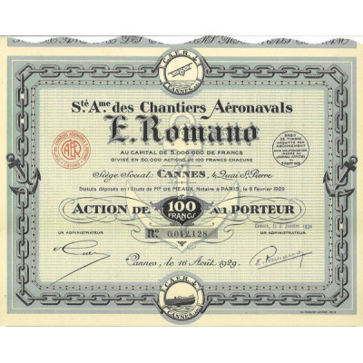 S.A. des Chantiers Aéronavals E. Romano