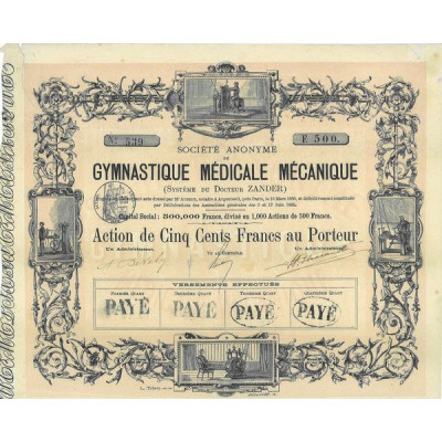 S.A. de Gymnastique Médicale Mécanique (Système du Docteur Zander)