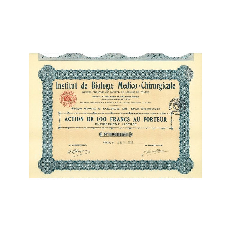 Institut de Biologie Médico-Chirurgicale