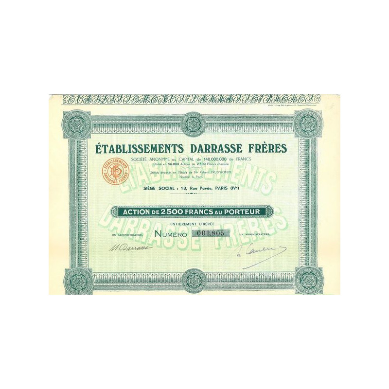 Ets Darrasse Frères