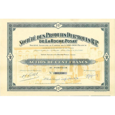 Sté des Produits Dermiques R.P. de La Roche-Posay