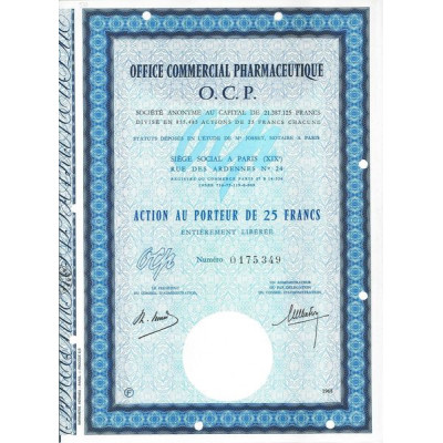 Office Commercial Pharmaceutique O.C.P.