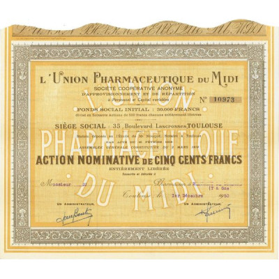 L'Union Pharmaceutique du Midi