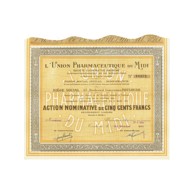 L'Union Pharmaceutique du Midi