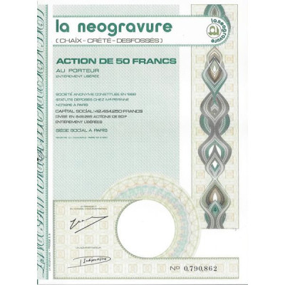 La Neogravure (Chaix - Crété - Desfossés)