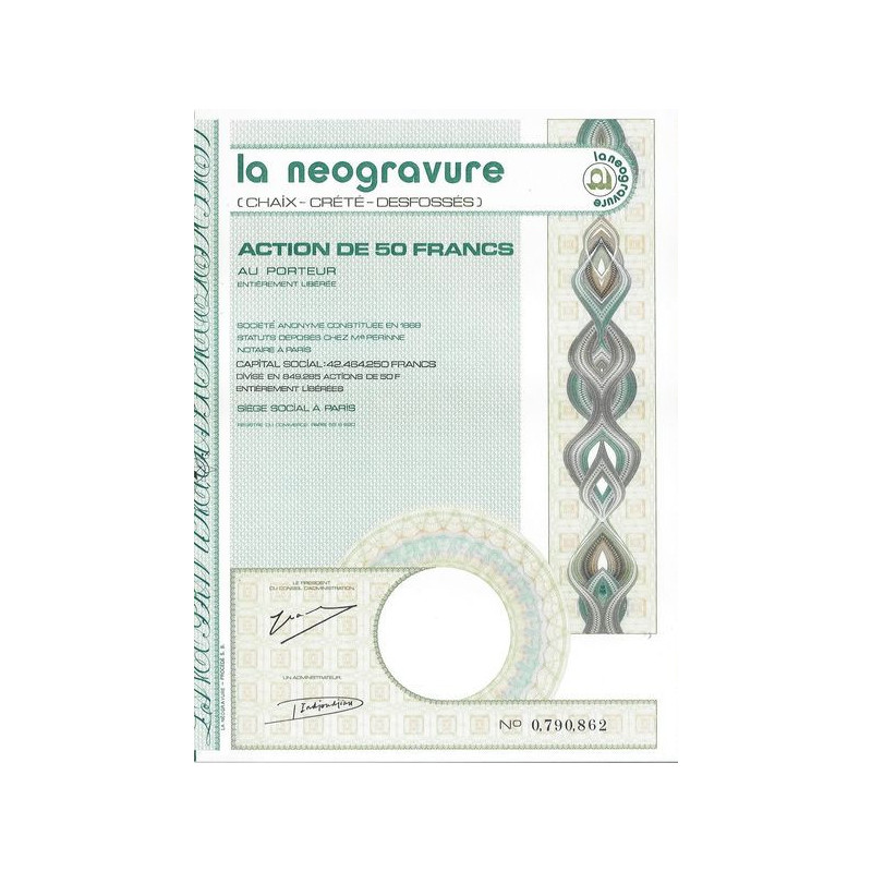 La Neogravure (Chaix - Crété - Desfossés)