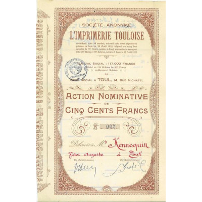 S.A. L'Imprimerie Touloise