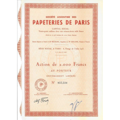 S.A. des Papeteries de Paris