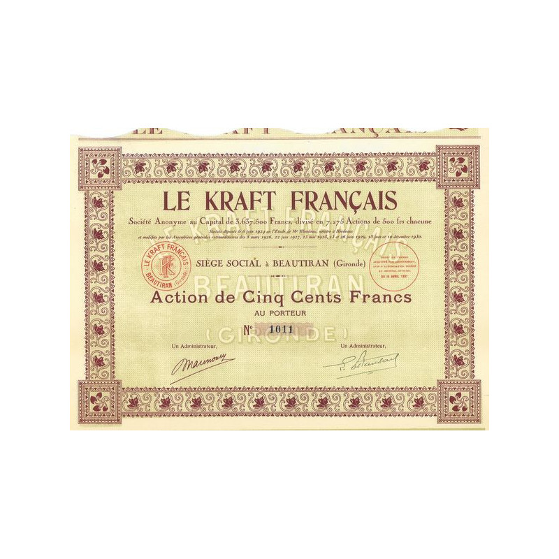 Le Kraft Français