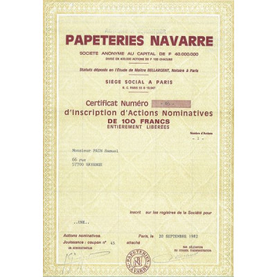 Papeteries Navarre
