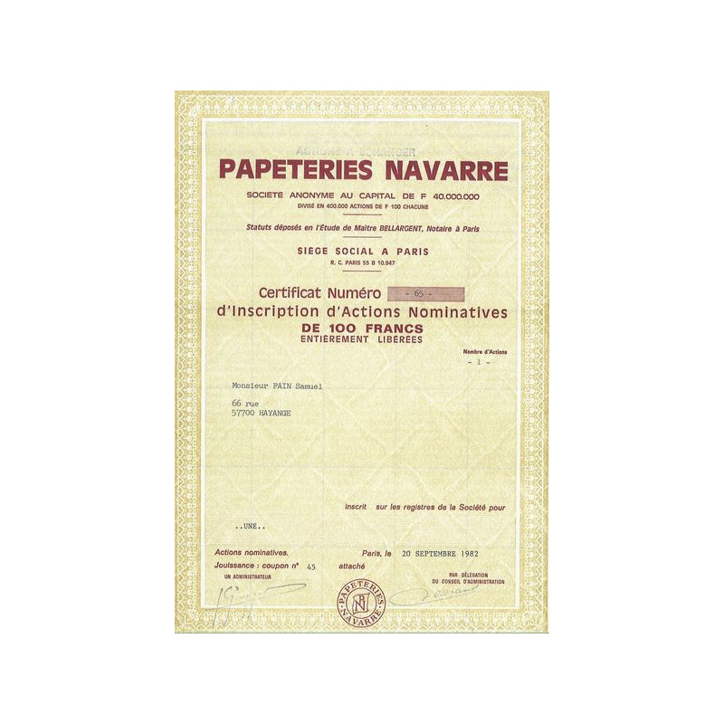 Papeteries Navarre