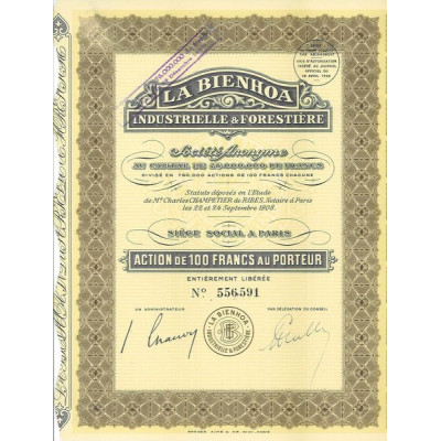 Le Bienhoa - Industrielle & Forestière