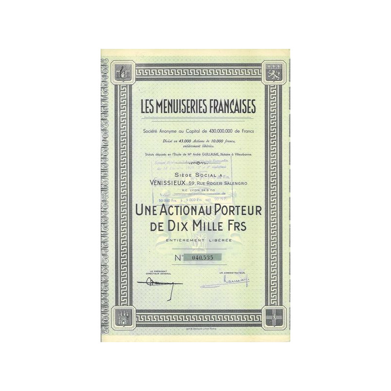 Les Menuiseries Françaises