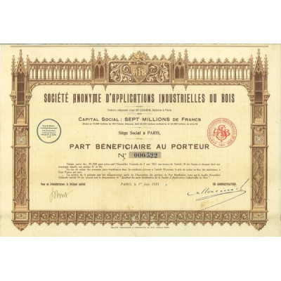 S.A. d'Applications Industrielles du Bois (PB)