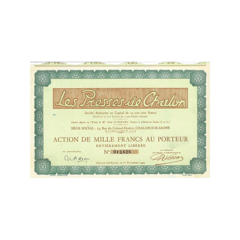 Les Presses de Chalon