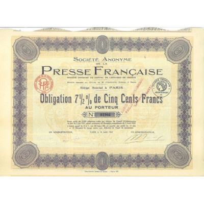 S.A. de La Presse Française