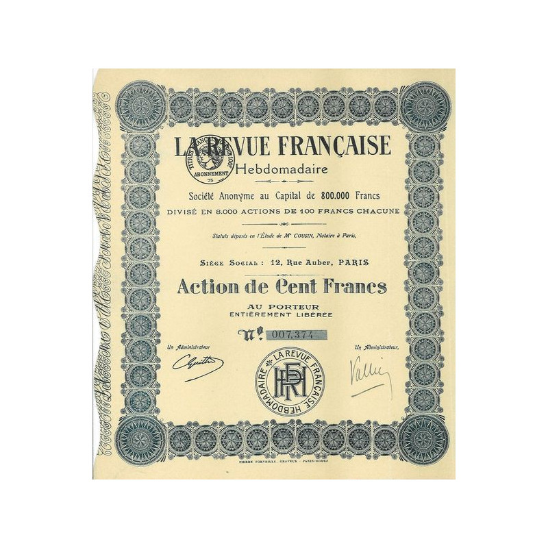 La Revue Française Hebdomadaire