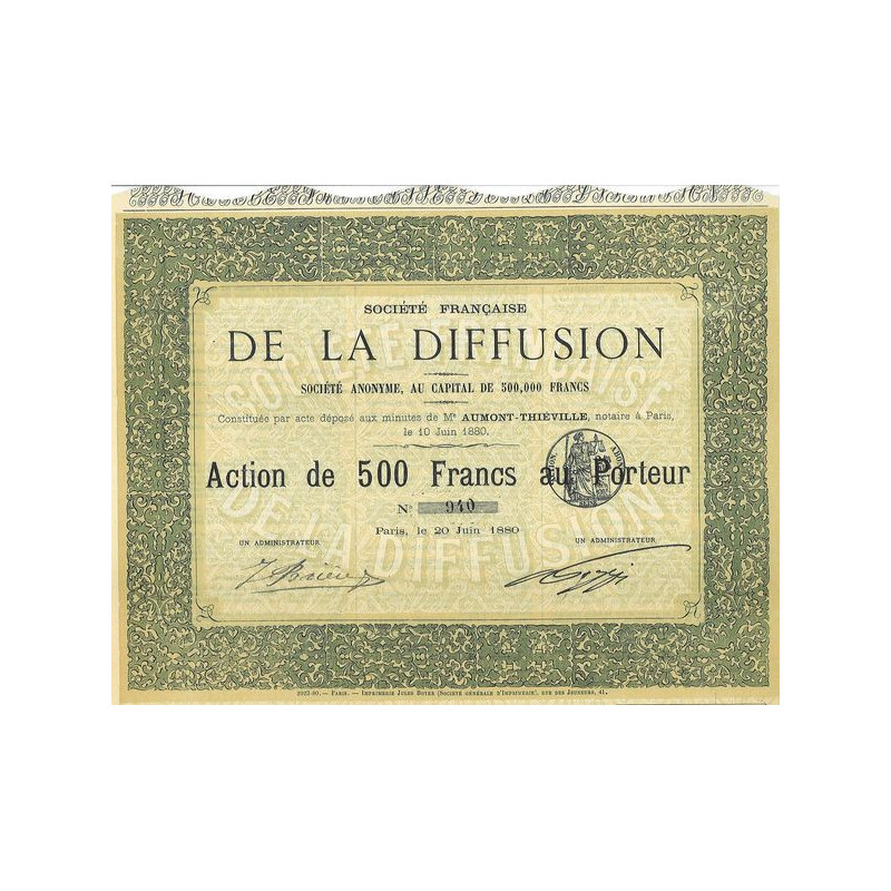 Sté Française de la Diffusion