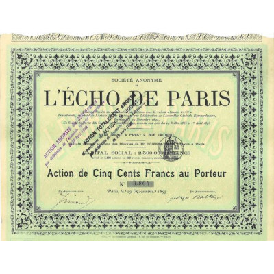 S.A. de l'Echo de Paris
