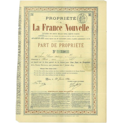 Propriété de La France Nouvelle