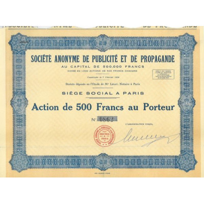 S.A. de Publicité et de Propagande