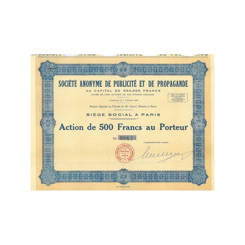 S.A. de Publicité et de Propagande