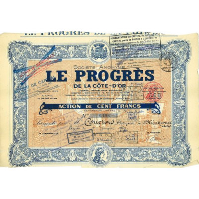S.A. le Progrès de la Côte-d'Or (1869)