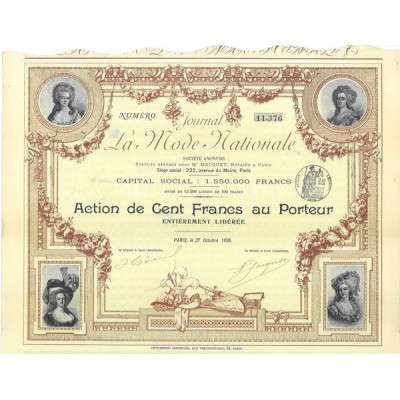 Journal La Mode Nationale