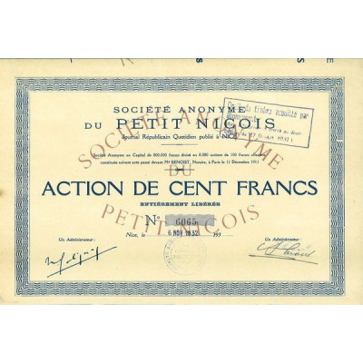 S.A. du Petit Niçois (1932)