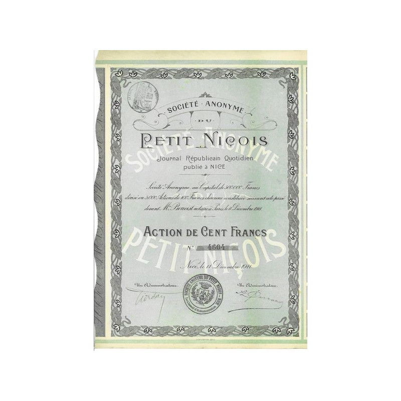 S.A. du Petit Niçois (1911)