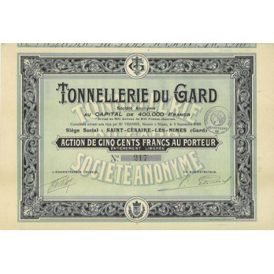 Tonnelleries du Gard