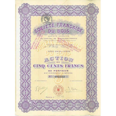 Sté Française du Bois