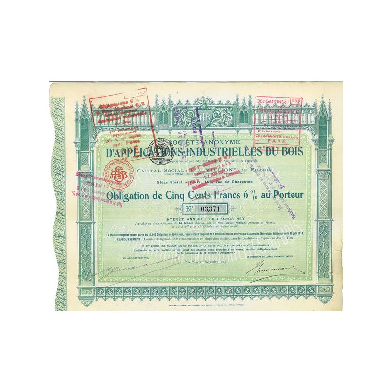 S.A. d'Applications Industrielles du Bois