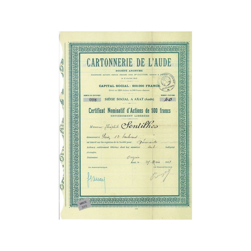 Cartonnerie de l'Aude