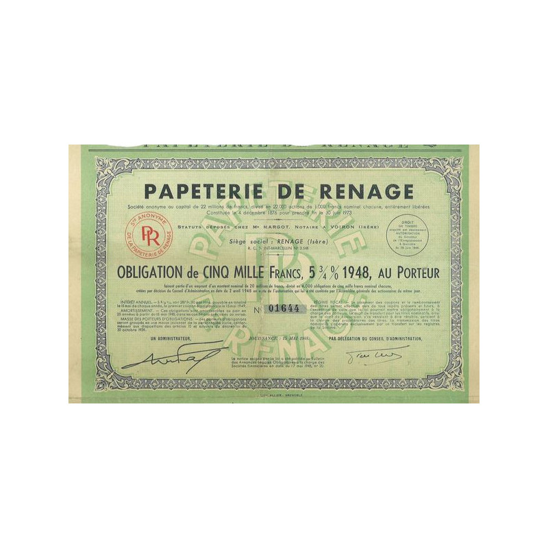Papeterie de Renage