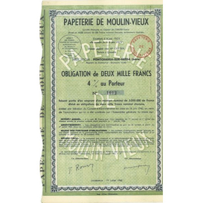 Papeterie de Moulin-Vieux