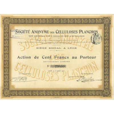 S.A. des Celluloses Planchon