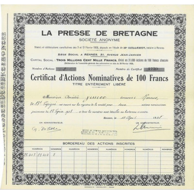 La Presse de Bretagne