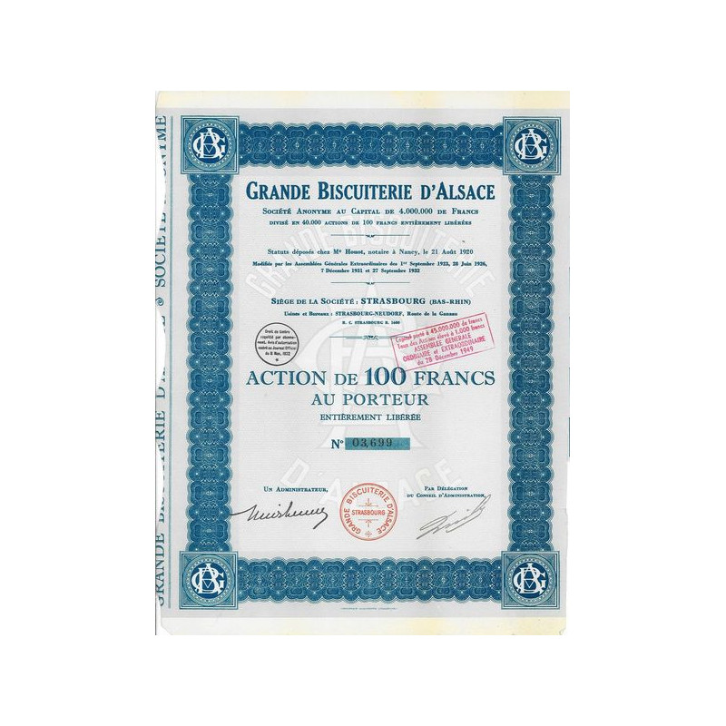 Grande Biscuiterie d'Alsace