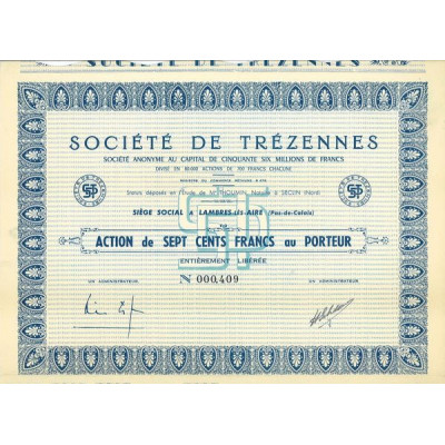 Sté de Trézennes