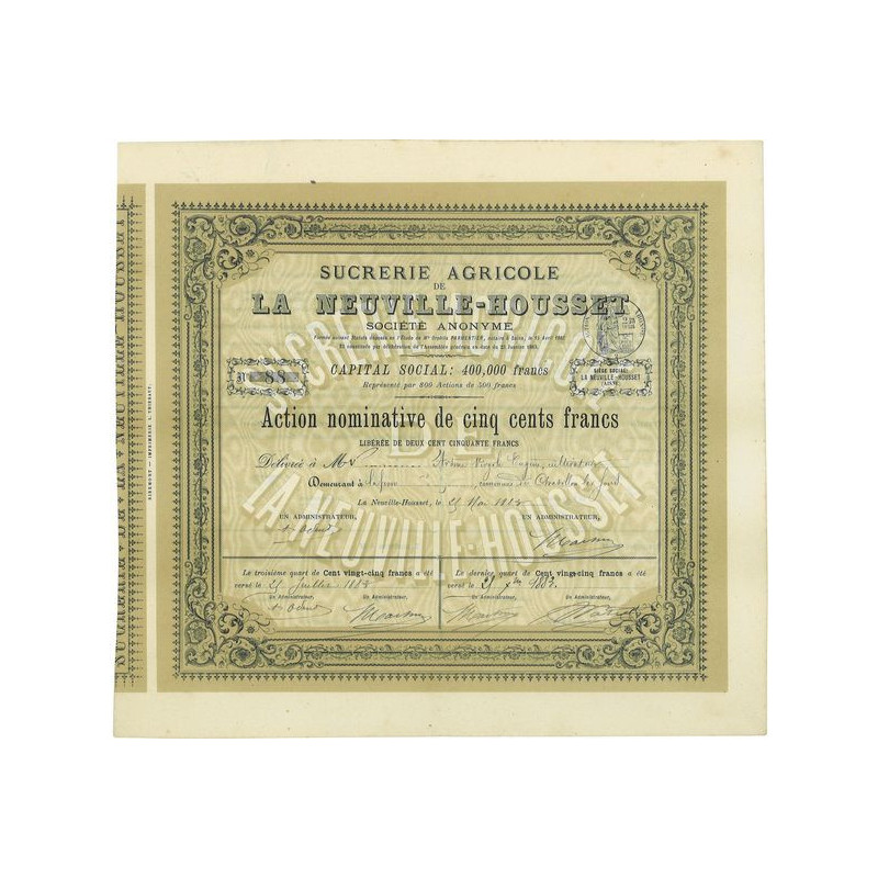 Sucrerie Agricole de La Neuville-Housset